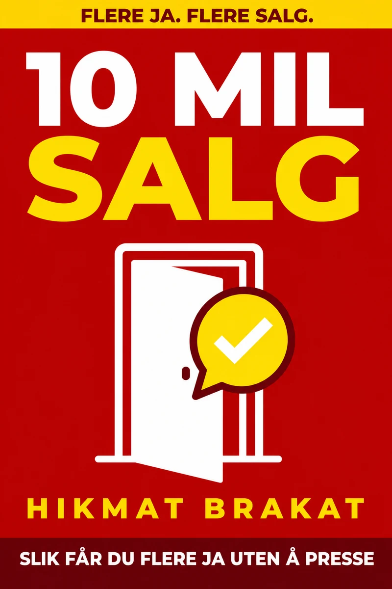 Book cover: 10 MIL SALG by Hikmat Brakat